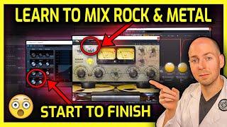 MIXING A METAL SONG FROM START TO FINISH [STEP BY STEP]