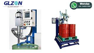 Efficient 220L Barrel Oil Filling Machine  High Speed & Precision Liquid Filling