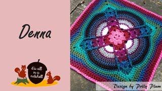 Denna - Crochet Square - RIGHT HANDED