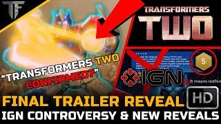 Transformers One Final Trailer, IGN Controversy, Character Leaks & Sequel Teased! - TF News