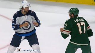 Brenden Dillon vs Marcus Foligno Oct 19, 2021