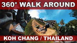 Koh Chang Thailand Tag 1! 360° Walk around