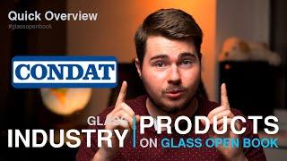 CONDAT Products Overview | Glass Open Book