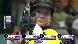 Highlights 10m Air Rifle Women Delhi IND - ISSF World Cup Final 2024