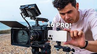 iPhone 16 Pro vs. RED | $10,000 Cinema Camera!