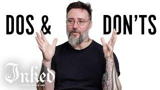 Celebrity Tattoo Artist Dos and Don'ts ft. Josh Lord | INKED