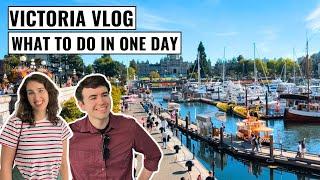 How to Spend ONE Day in VICTORIA, BC Downtown | Must-See & Unique Places | CANADA Vlog