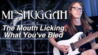 Meshuggah - The Mouth Licking What You've Bled (GUITAR COVER)