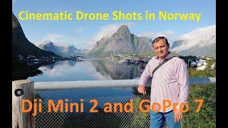 Cinematic  Drone Shots Reine Norway | DJI Drone Camera Shots in Norway