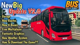 All New Details & Features Of Bus Simulator Ultimate Big Update v2.0 By Zuuks Games