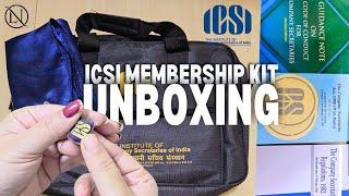 ICSI Membership Kit Unboxing 2024 | My CS Journey Begins: Insights for Aspiring Company Secretaries