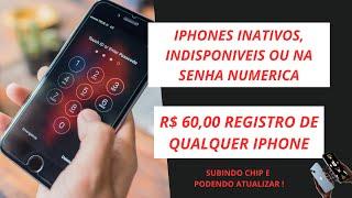 PASSCODE DARK RAMDISK DESBLOQUEIO DE IPHONES NA SENHA NÚMERICA / INATIVO OU INDISPONIVEL