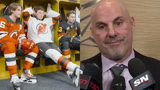 Tocchet Frustrated