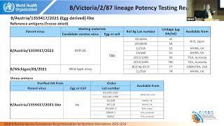 Live: WHO Meeting on 2025-26 Northern Hemisphere Influenza Vaccine Composition