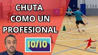 ▶️​ Como MEJORAR tu TECNICA de DISPARO en FUTBOL SALA - ​5 EJERCICIOS