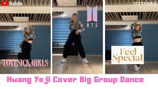 Hwang Yeji (황예지) ITZY (있지) Dance Lovesick Girl BLACKPINK, BTS and TWICE on VLIVE  + Break Dance