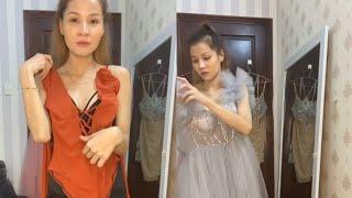 Nana | Clothes Try On Haul Online Shopping Transparent New Design Dress Collection 2024