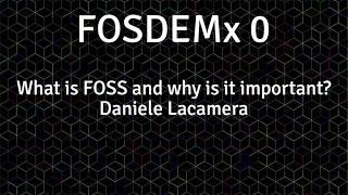 What is FOSS and why is it important?