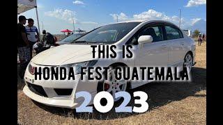 This is Honda Fest Guatemala 2023