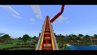 Crzy’s coaster 1 hour long Minecraft Rollercoaster