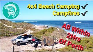 4x4 Offgrid Beach Camping with Campfires within 2Hrs of Perth.. Surely not, Ep38 BlissNiques