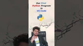 Writing Our First Python Program | Python Programming Tutorial | How to run first program in Python