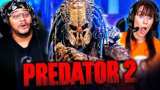 PREDATOR 2 (1990) MOVIE REACTION!! FIRST TIME WATCHING! Alien | Full Movie Review