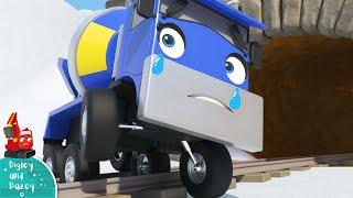 Digley and the Avalanche - Construction Cartoons for Kids | Digley and Dazey