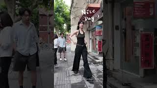 上海街拍 #relaxingmusic #adventure #love #music #best #穿搭 #搭配分享 #travel #kpop #試穿