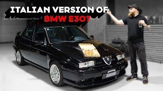 ALFA ROMEO 155 V6 RESTAURATION - ITALIAN VERSION OF BMW E30 325i?