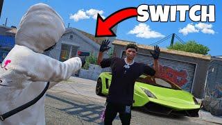 Robbing The Opps With A Glock Switch in GTA 5 Rp..