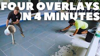 4 Ways to RESURFACE CONCRETE in 4 Minutes!!