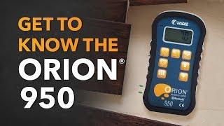 Orion 950: Get to Know the Moisture Meter - Wagner Meters