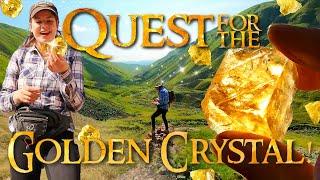 We Find GOLDEN Crystals Littering the Ground While Prospecting in the UK! Plus crystal GIVEAWAY!