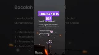 RAHASIA NAFAS DOA #videoshort #shorts #doa