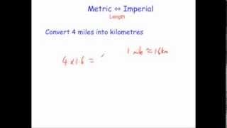 Converting between Metric and Imperial Units for Length