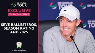 Rory McIlroy's Full Press Conference | 2024 DP World Tour Championship