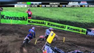2013 High Point 250 Moto 2: Marvin Musquin vs. Zach Osborne for the Lead