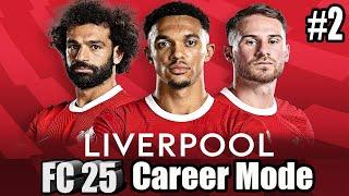 START in Premier League! I FC 25 Liverpool Career Mode #2 I Amazing Youth Players Found