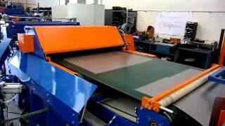 Bollina Levelling and Flying shear cut to length line.wmv