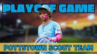 POTTSTOWN SCOUT TEAM LOSE 1ST INNING OF PLAYOFF GAME!!!