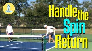 The SPIN pickleball return | Do you know what to do? | In2Pickle