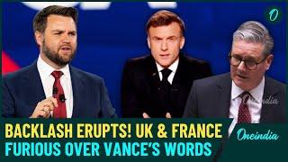 'Disgrace' & A 'Clown': UK, France Outraged over JD Vance's ‘Random Country’ Comment On Ukraine War