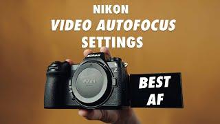 BEST Video Autofocus Settings For Nikon Cameras (Z6iii, Z8, Z9 AF)