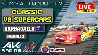 AK RACING - CLASSIC V8 SUPERCARS - R3 - BARBAGALLO