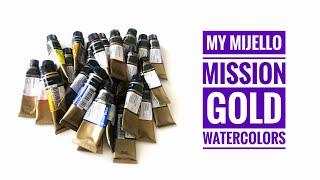 My Mijello Mission Gold Watercolors