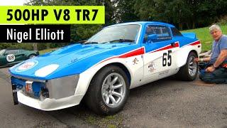 Nigel Elliott's 500hp V8 hillclimbing Triumph TR7