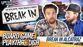 Break In Alcatraz | Escape Room | Board Game Play through