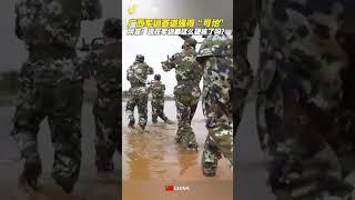 廣西軍訓賽道強得可怕  ！大學生軍訓「硬核」出圈！  #schoollife #schooltime #collegelife #collegevlog