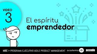 Vídeo No 3 El espiritu emprendedor